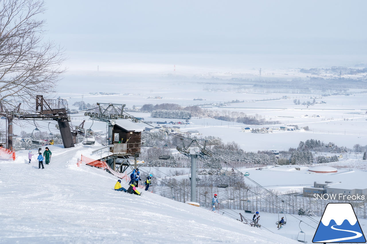 北長沼スキー場｜晴天＋粉雪＝最高！素晴らしいコンディションで、2月がスタート(^^)/